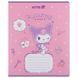 Тетрадь школьная Kite Kuromi HK25-234-2, 12 листов, линия