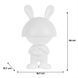 Світильник нічник LED з акумулятором Kite Dreamy Bunny K25-315-1-1, білий