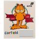 Зошит шкільний Kite Garfield (GF26-236), 18 аркушів, клітинка