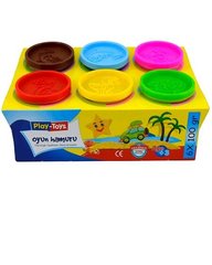 Маса для ліплення Play-Toys 6 кольорів (P-T 2015)