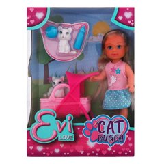 Кукольный набор Эви Тележка для любимцев с котенками и аксессуары, 3+ (573 3348)