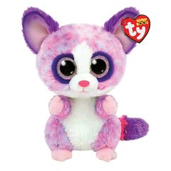Детская игрушка мягконабивная TY Beanie Boos 36395 Розовый лемур BECCA 15 см