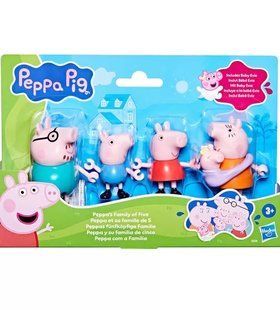 Набор фигурок PEPPA FIGURINES &ndash; БОЛЬШАЯ СЕМЬЯ ПЕППЫ