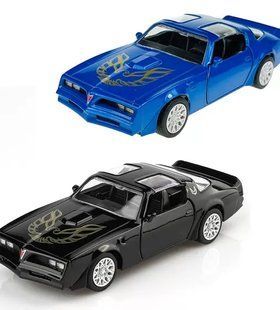 Автомодель - PONTIAC FIREBIRD 1978 (чорний, синій)
