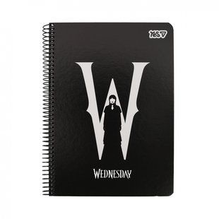 Тетрадь для записей Yes А5/80 ед. спираль "Wednesday" (152296)