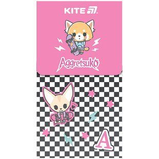 Блокнот на магнитной основе Kite Aggretsuko (AR24-092) 60 листов, в клетку