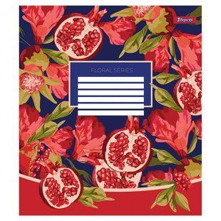 Тетрадь для записей А5 48 линия 1 Вересня Floral series.