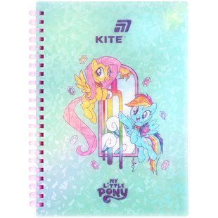 Блокнот на спирали My Little Pony (LP26-277), А5, 80 листов, клетка, пластиковая обложка