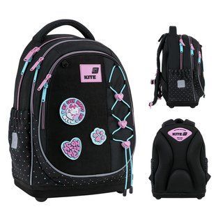 Рюкзак Kite Education 724 Pretty Kitty (K26-724S-1), Чорний