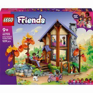 Конструктор Lego Затишний лісовий будиночок для осіннього відпочинку Friends (42705)