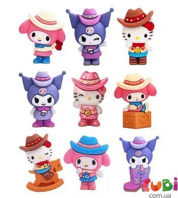 Фігурка-сюрприз Cool Things серії &laquo;Hello Kitty&raquo; &ndash; зірки вестерну (HK057), комбінований