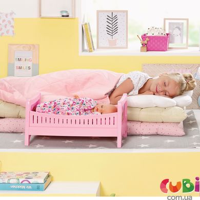 Ліжечко для ляльки BABY BORN - солодкі ССМ (з постільнім набором) (824399)