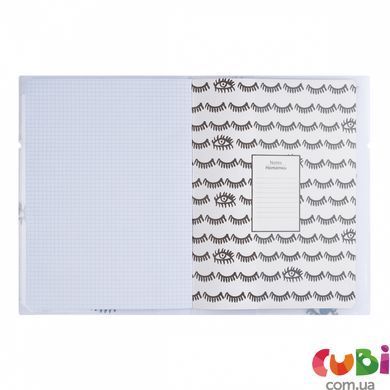 Тетрадь А4 48 клетка, в пластиковой папке с рисунком BBF LIPS YES (764435)
