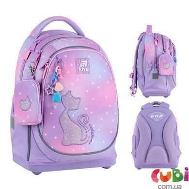 Рюкзак шкільний Kite Education Catsline K25-724S-2, комбінований