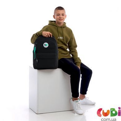 Рюкзак GoPack Education Teens 141L чорний, Чорний