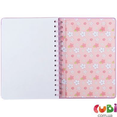 Щоденник на спіралі Kite Hello Kitty (HK26-438), тверда обкладинка