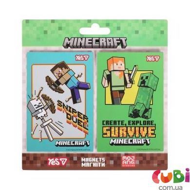 Магниты Yes "Minecraft", 6х9 см, 2 шт 3 (708554)
