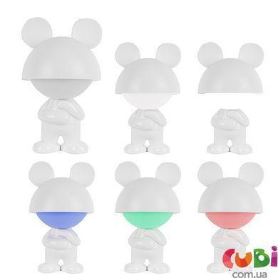 Світильник-нічник LED з акумулятором Kite Dreamy Mouse K25-315-2-1, білий