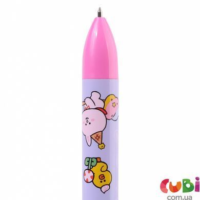 Ручка шариковая Yes "Line Friends" 0,7 мм автоматическая, 6 цветов (412245)