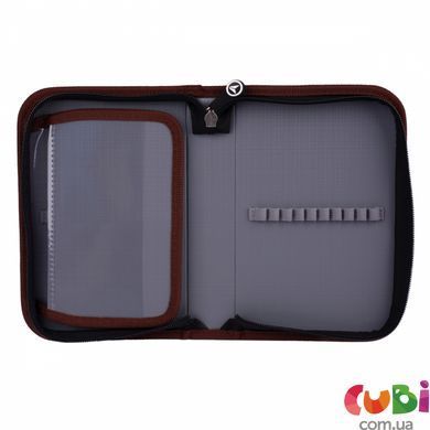 Пенал жесткий YES одинарный с клапаном HP-03 Cyborg Hunter (533620), комбинированый
