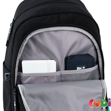 Рюкзак GoPack Education Teens 141L чорний, Чорний