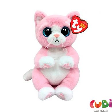 Дитяча іграшка м’яконабивна TY BEANIE BELLIES 41283 Рожеве кошеня LILLIBELLE