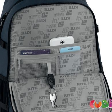 Рюкзак Kite Education teens 1018XL-2 (K26-1018XL-2), Темно-сірий