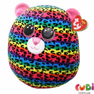 Дитяча іграшка м’яконабивна TY SQUISH-A-BOOS 39186 Леопард "DOTTY" 40 см