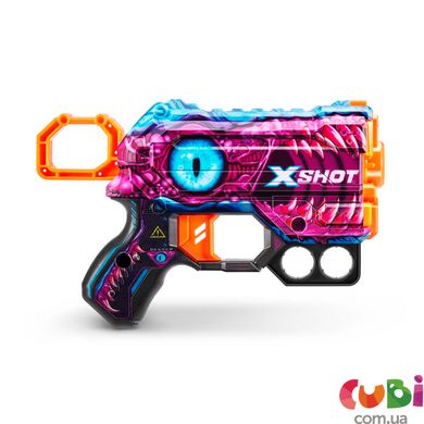 Оружие игрушечное быстрострельный бластер X-SHOT Skins Menace Enigma (8 патронов), 36515L