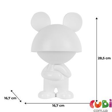 Світильник-нічник LED з акумулятором Kite Dreamy Mouse K25-315-2-1, білий