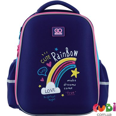 Рюкзак GoPack Education полукаркасный 165M-1 Cute Rainbow