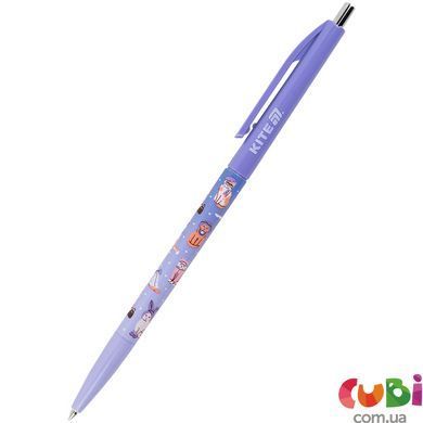 Ручка кулькова автоматична Kite, Kite, Fashion Cat, синя (K25-361-1)