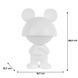Світильник-нічник LED з акумулятором Kite Dreamy Mouse K25-315-2-1, білий