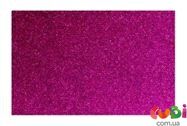 Фоаміран флексика UNISON Темно-фіолетова з глітером 20х30 см (8960), Фіолетовий