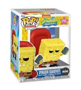 Ігрова фігурка Funko Pop! серії "Губка Боб" &ndash; Мем (Ight Imma Head Out) (81071), комбинированый