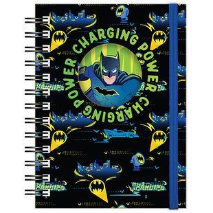 Блокнот на спирали Kite DC Comics DC25-229, А6, 80 листов, клетка