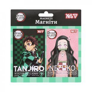 Магниты Yes "Demon Slayer.Tanjiro", 6х9 см, 2 шт (708560)