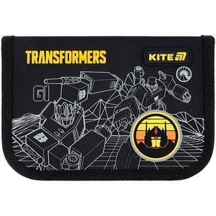 Пенал без наполнения Kite Transformers Generations TF25-621, 1 отделение, 1 отворот, комбинированый