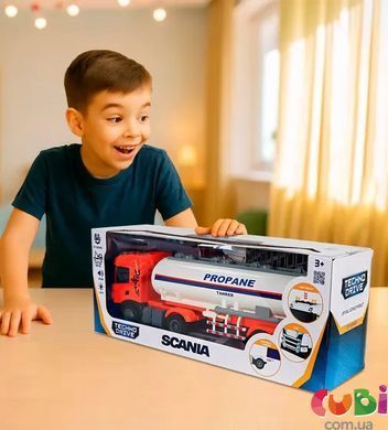Автомодель серії "Large Truck" &ndash; АВТОЦИСТЕРНА SCANIA (світло, звук) (6418KS), комбинований