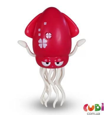 Інтерактивна іграшка Tiki Wiki &mdash; Кальмарик Дензерін (світло, українською, рубіновий)