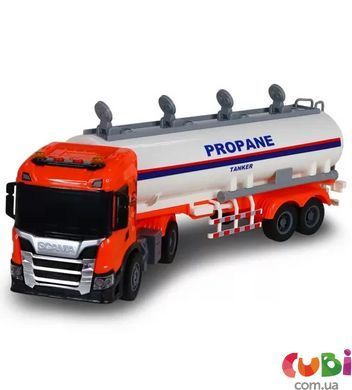 Автомодель серії "Large Truck" &ndash; АВТОЦИСТЕРНА SCANIA (світло, звук) (6418KS), комбинований