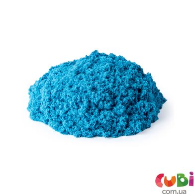 Пісок для дитячої творчості - KINETIC SAND COLOUR (синій, 907 g), синий