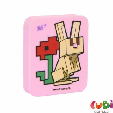 Гумка фігурна Yes "Minecraft.Spring" 2 дизайни, мікс (560608)