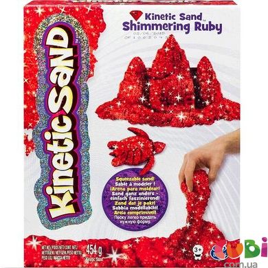 71408Rub Пісок для дитячої творчості - KINETIC SAND METALLIC (червоний, 454 г)