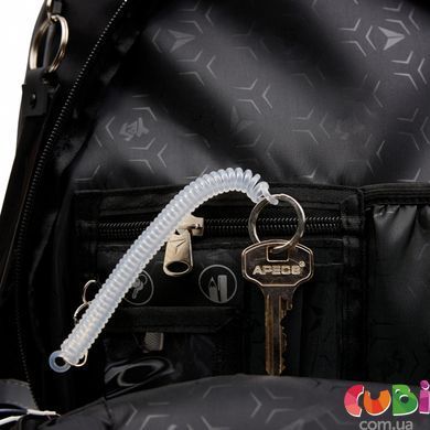 Школьный рюкзак YES TS-52 Pom-Pom LED (559942), комбинированый