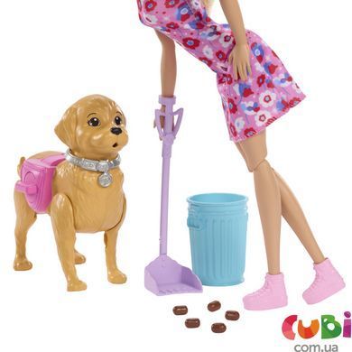 Набір Barbie Прогулянка з песиком (JJB46)