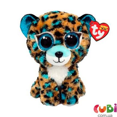 Дитяча іграшка м’яконабивна TY Beanie Boos 36691 Леопард COBALT 15см