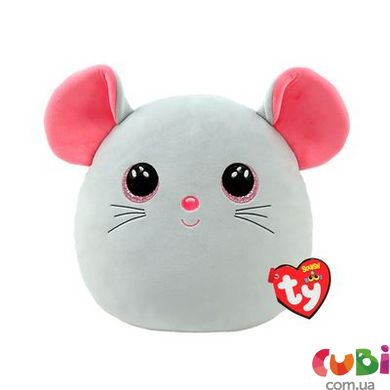 Детская игрушка мягконабивная TY SQUISH-A-BOOS 39311 Мышка CATNIP 40 см, 39311