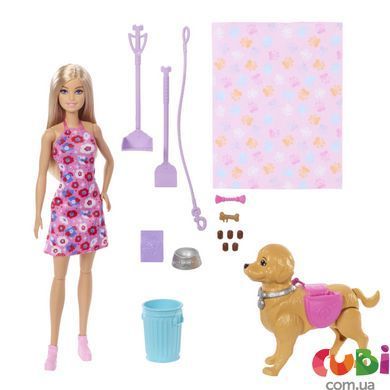 Набір Barbie Прогулянка з песиком (JJB46)