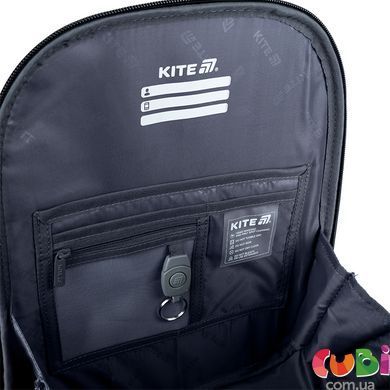 Рюкзак Kite Education каркасный 556 Level UP (K26-556M-3), сірий